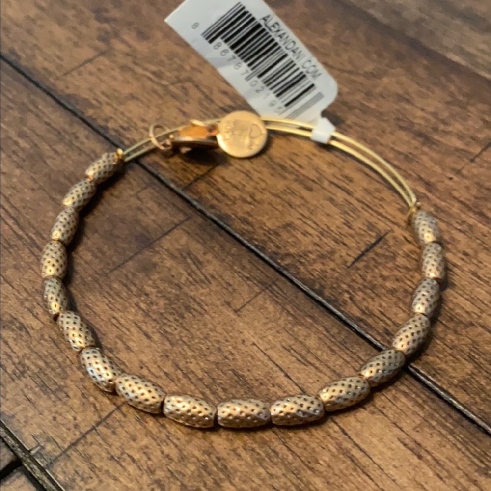 Brand new! Alex & Ani Indus seeded bracelet gold